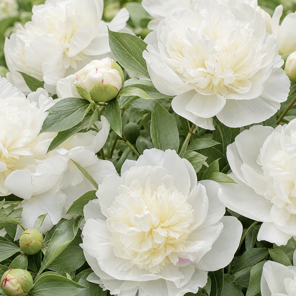 Preview for White Floral Background Stock Image