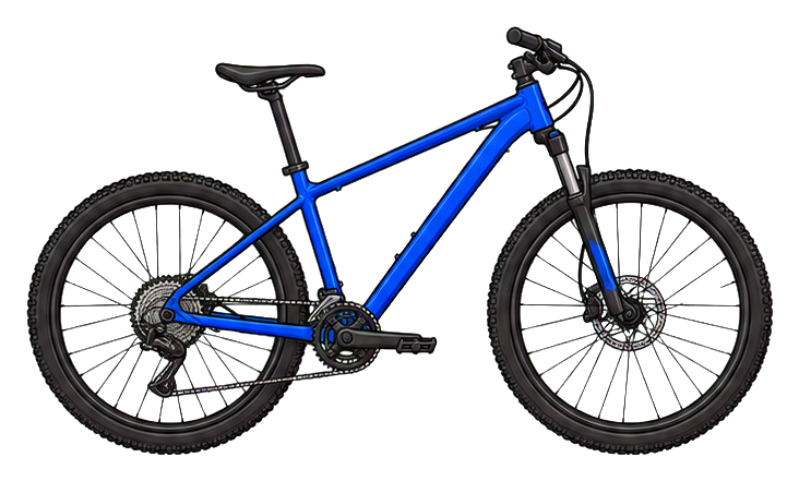 Preview for Cobalt Hardtail Bike Sticker