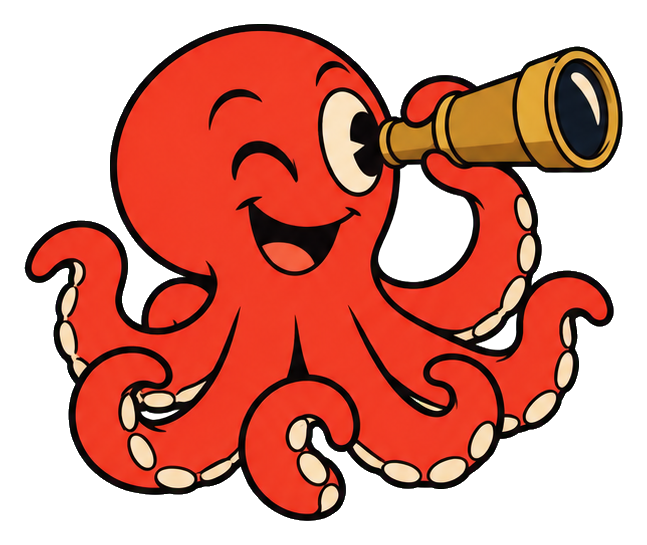 Preview for Octopus With Telescope