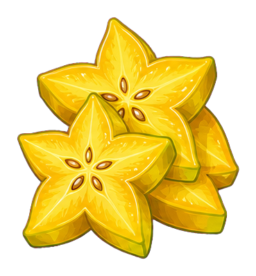 Preview for Starfruit Slices Sticker