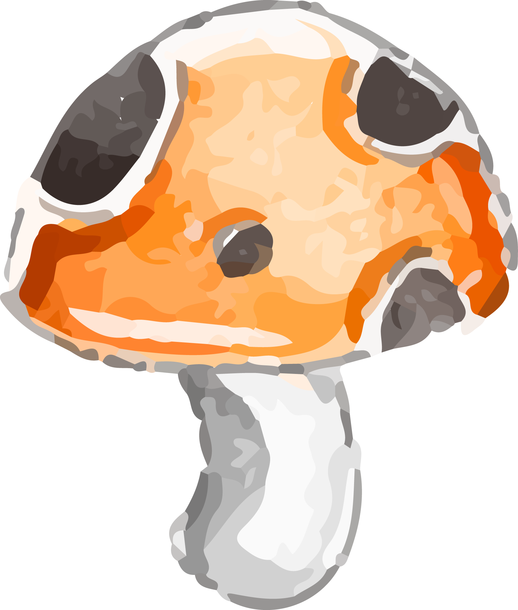 Preview for Illustrated-mushroom-art-halloween-watercolor-sticker-25341