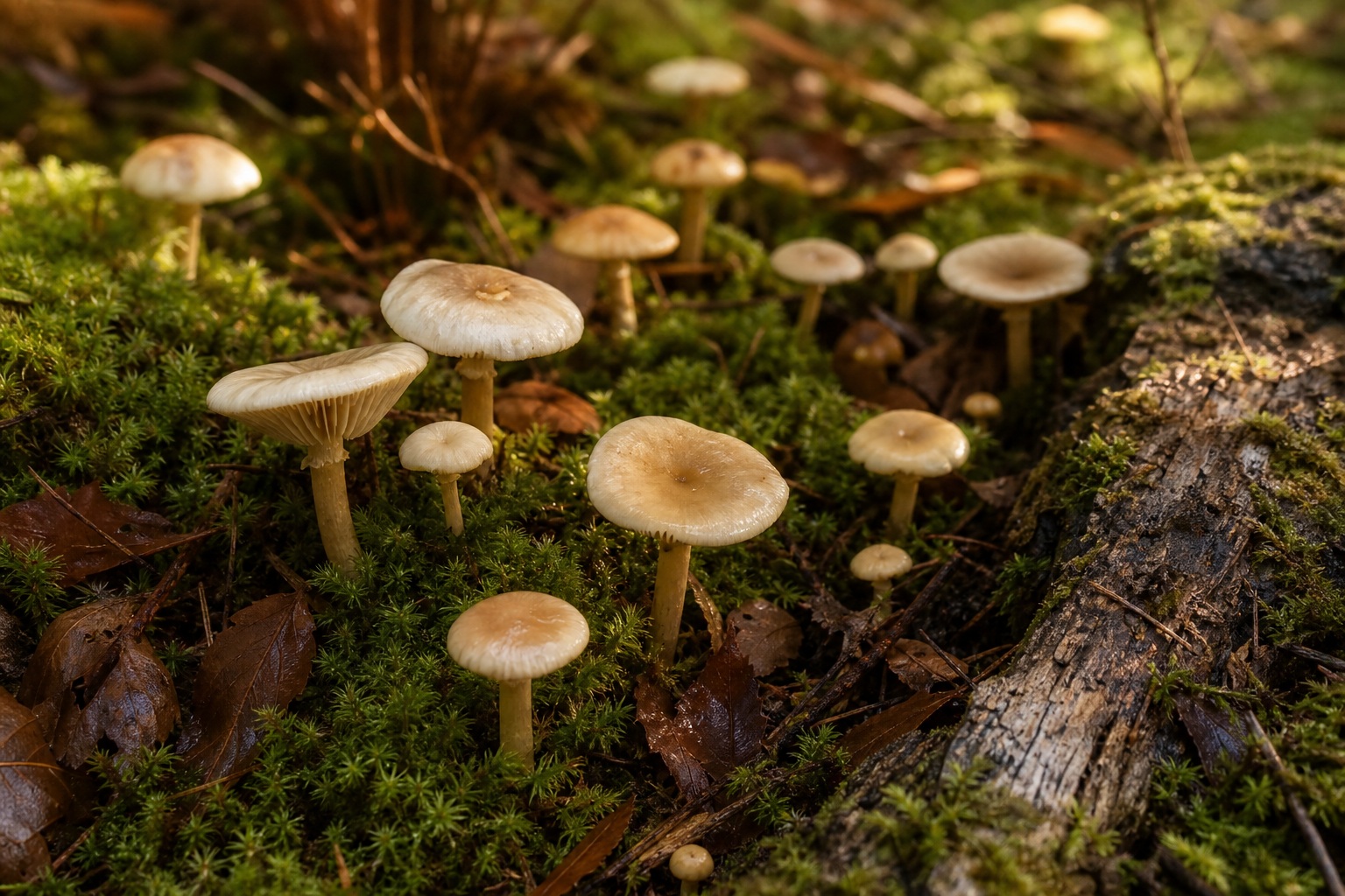Preview for Mushroom Forest Floor Background