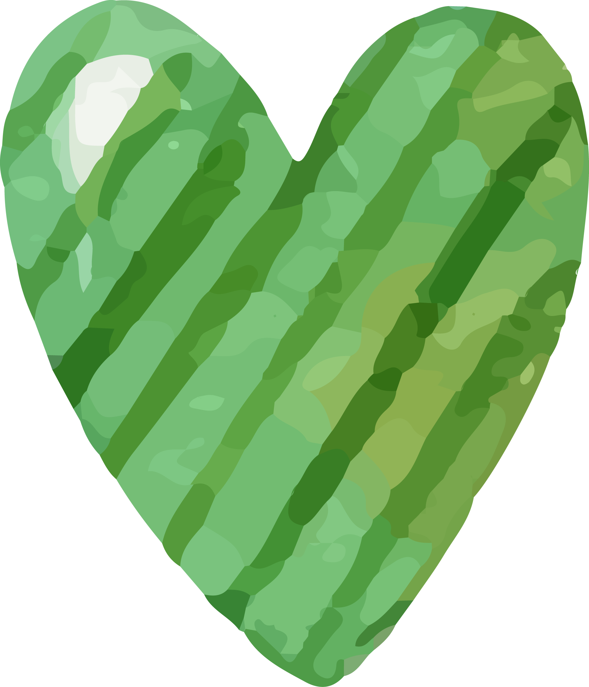 Preview for Green-heart-icon-st-patricks-sticker-f4409