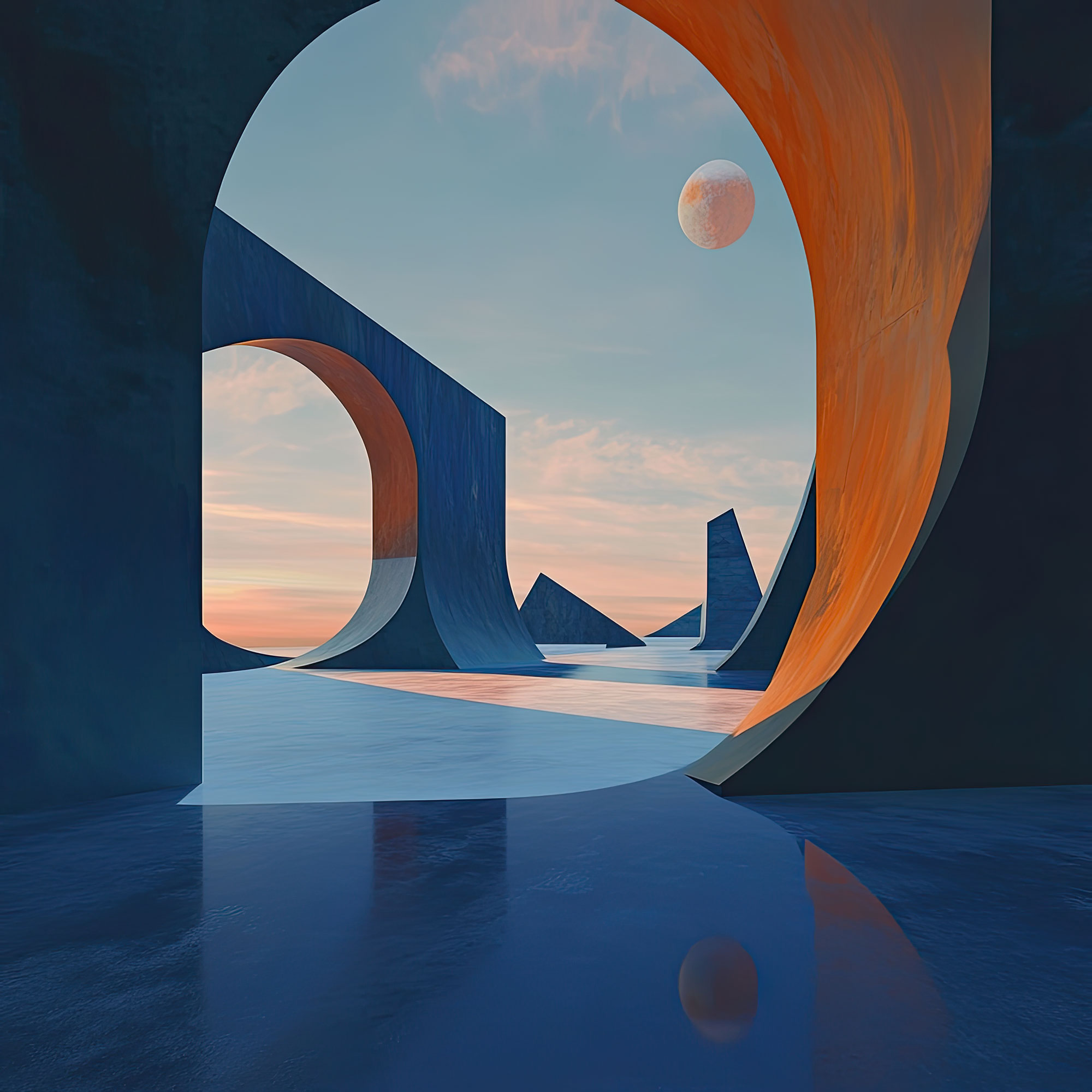 Preview for Futuristic-landscape-digital-art-sci-fi-backdrop-background-fef48