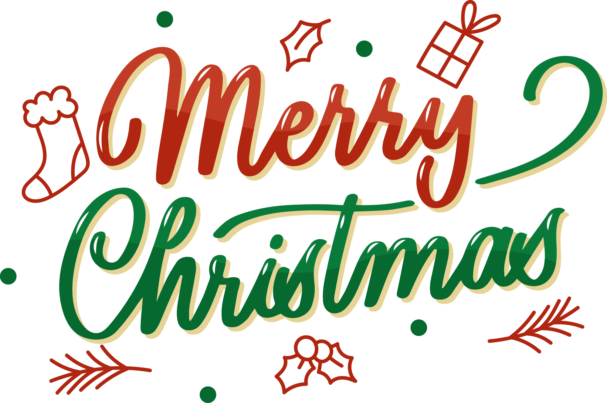 Preview for Merry-christmas-wishes-sticker-f6436