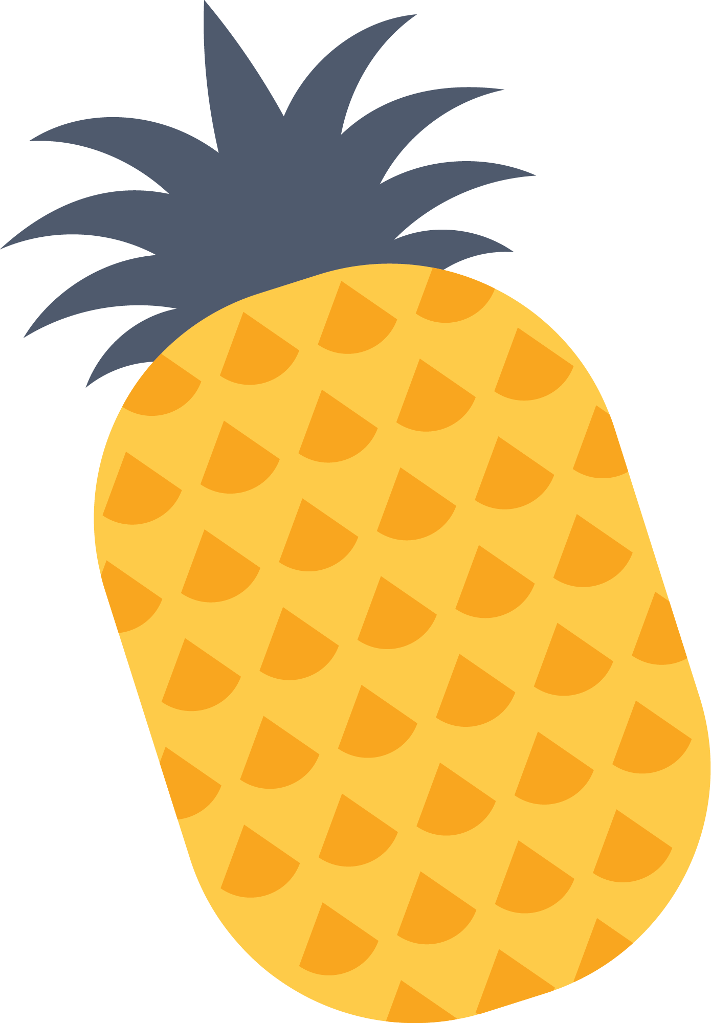 Preview for Stylized-pineapple-graphic-summer-sticker-be9b2