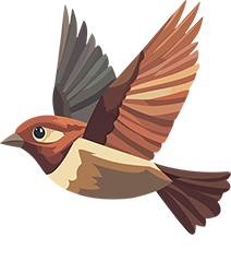 Preview for Bird-flight-illustration-animal-sticker-c9945