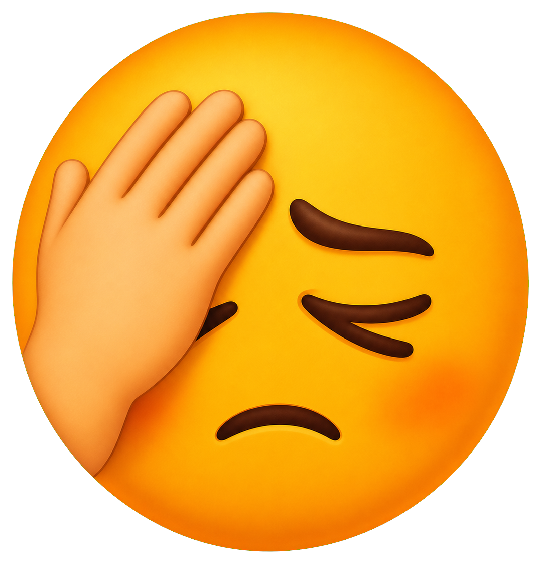 Preview for Facepalm Face Sticker