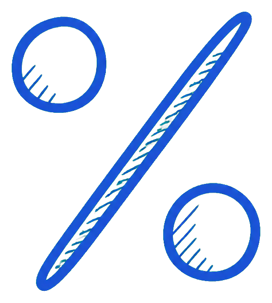 Preview for Percent Symbol Sticker