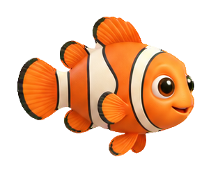 Preview for 3d Ocean Friends Clownfish