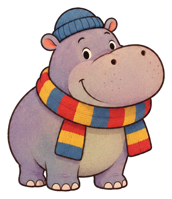 Preview for Hippo In A Scarf