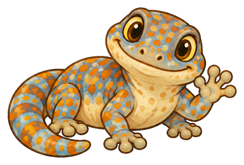 Preview for Waving Tokay Gecko