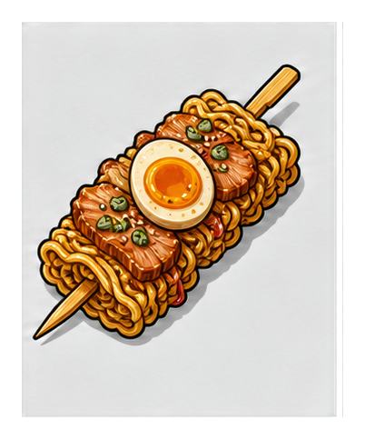 Preview for Ramen Skewer Sticker