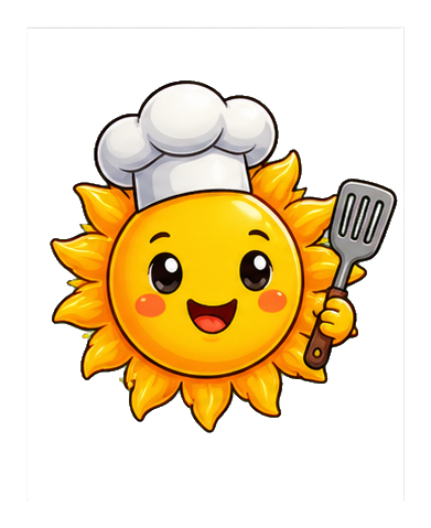 Preview for Chef Sun Sticker For Summer Designs