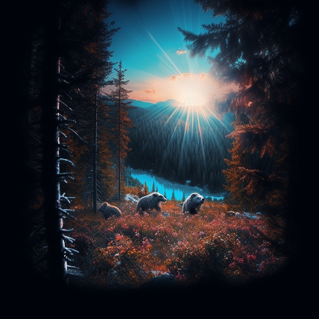 Preview for Serene-forest-landscape-ai-images-background-a155f