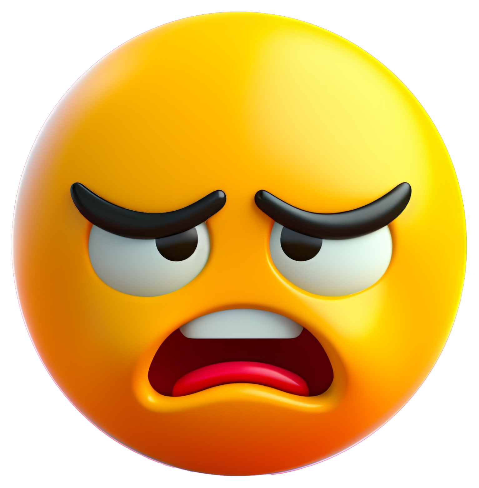 Preview for Angry-face-emoji-3d-emoji-sticker-74210