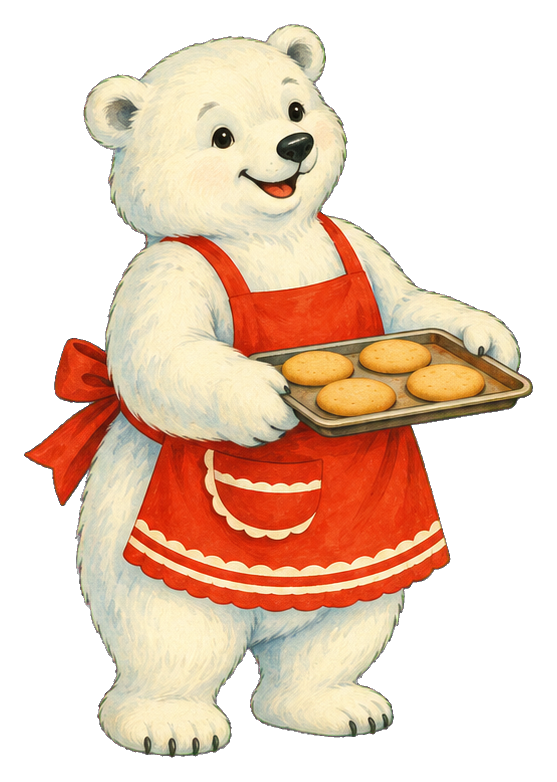 Preview for Polar Bear Baking Cookies