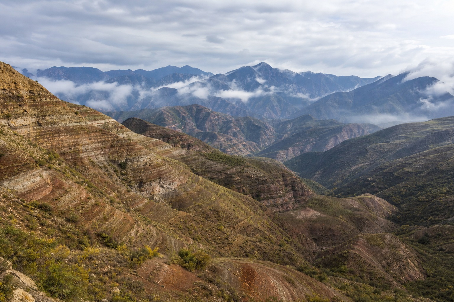 Preview for Chinese Mountain Landscape Stock Background
