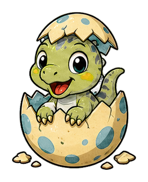 Preview for Dino Hatchling Sticker
