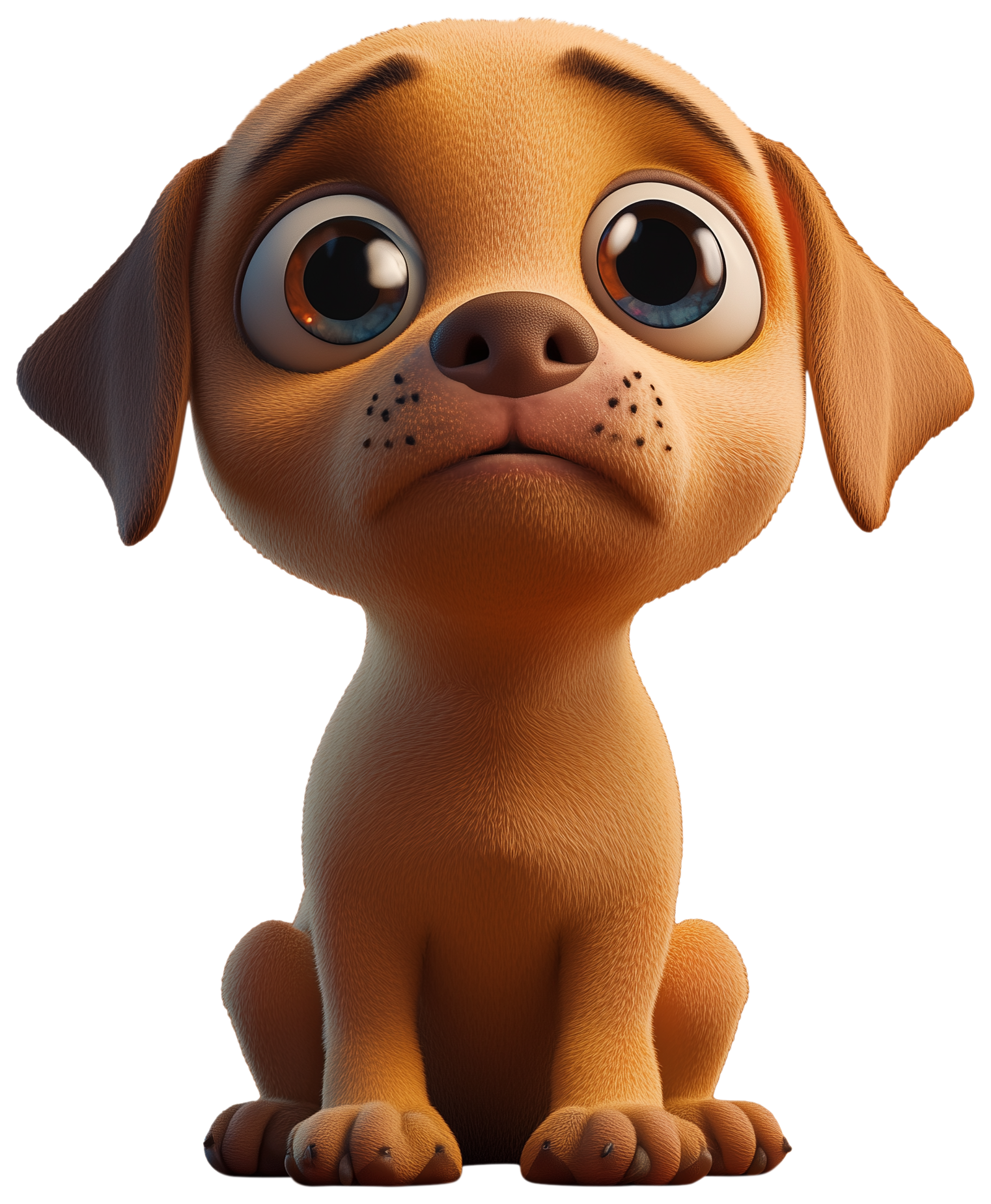 Preview for Cute Dog Emoji Sticker Graphic