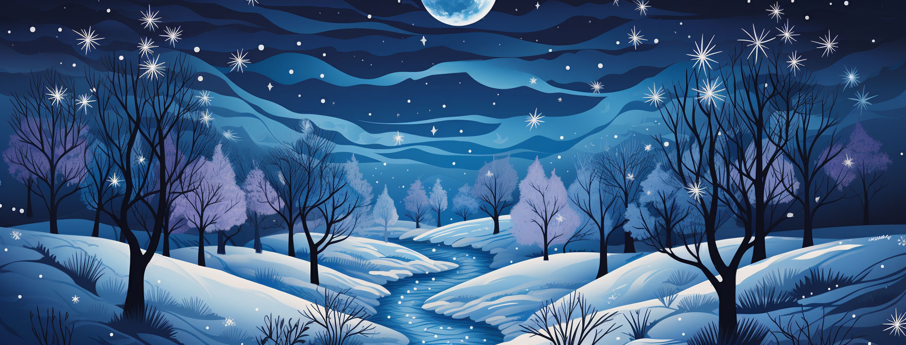 Preview for Winter-landscape-illustration-christmas-cover-background-8bc0b