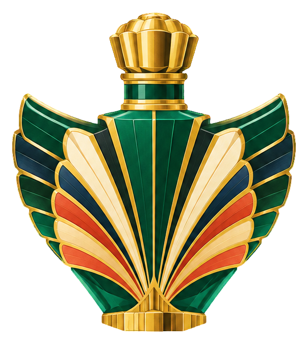 Preview for Art Deco Perfume Bottles Emerald Wings