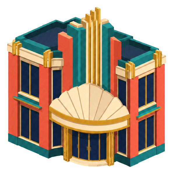 Preview for Isometric City Buildings Music Hall