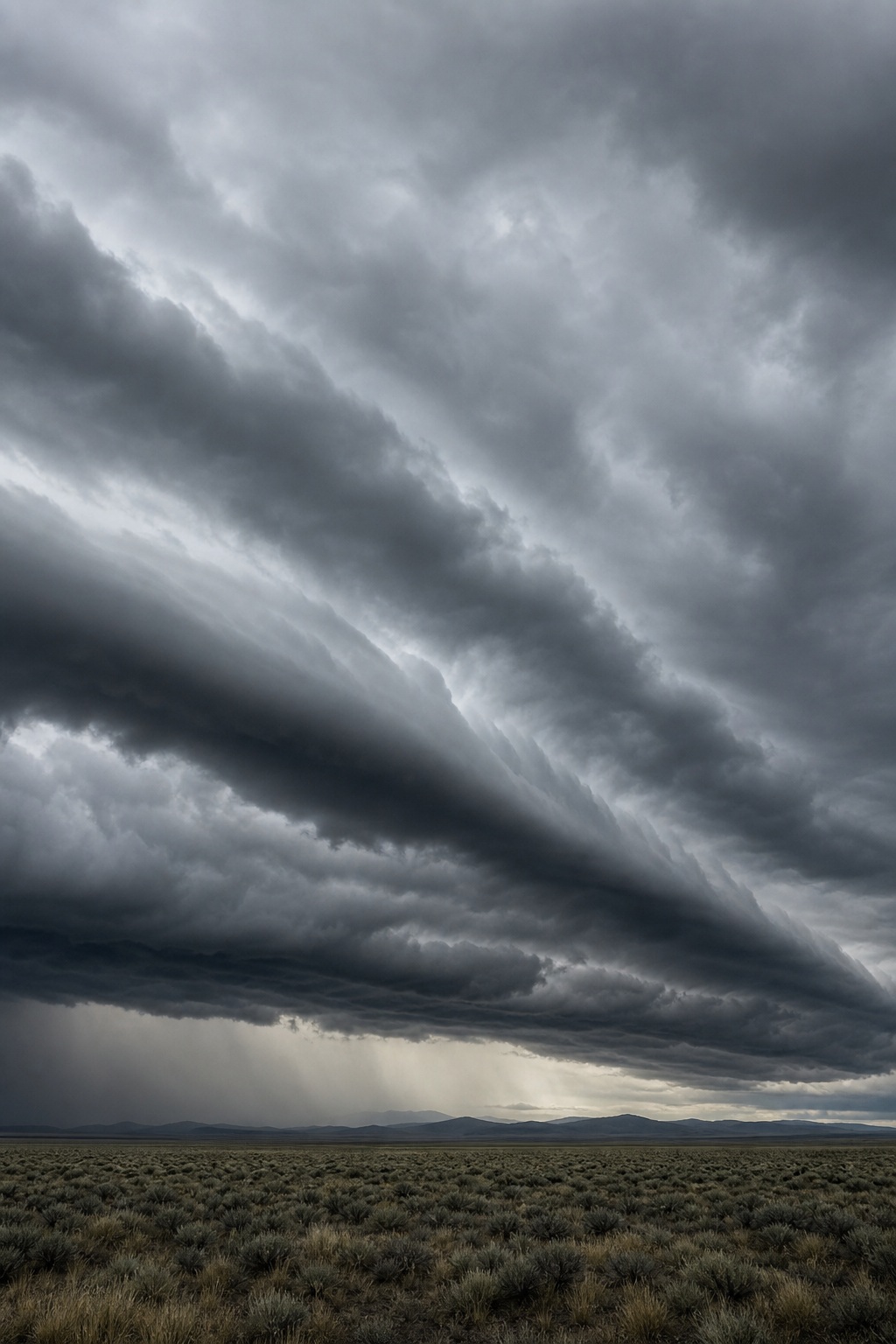 Preview for Monochrome Storm Cloud Background