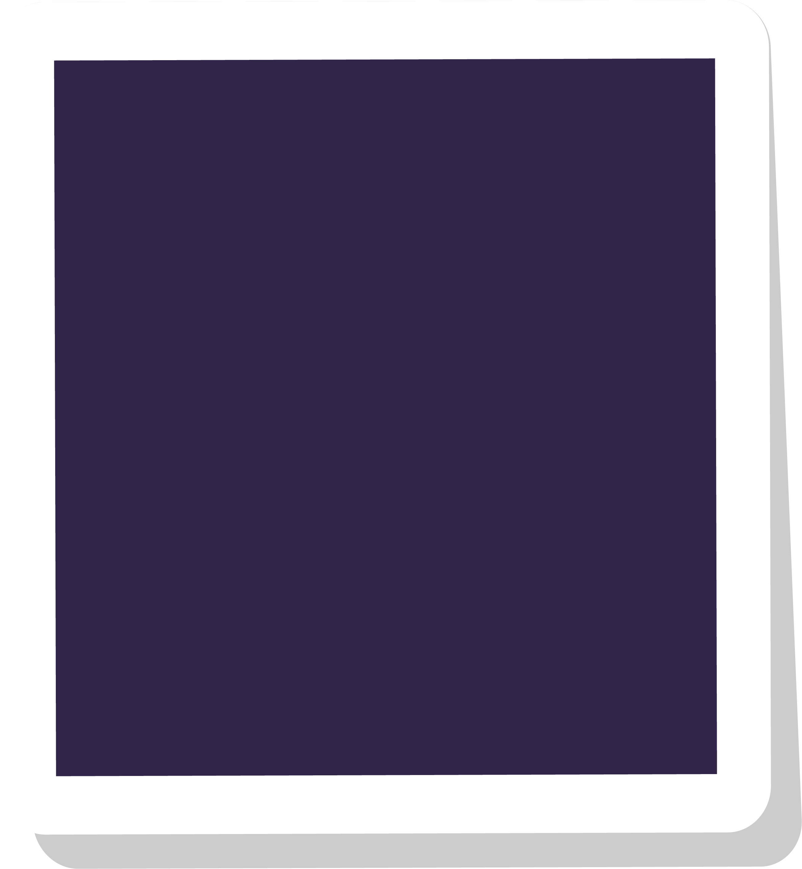 Preview for Dark-purple-square-design-love-design-sticker-4cfb4