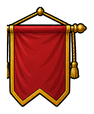 Preview for Blank Banner Pennant Sticker
