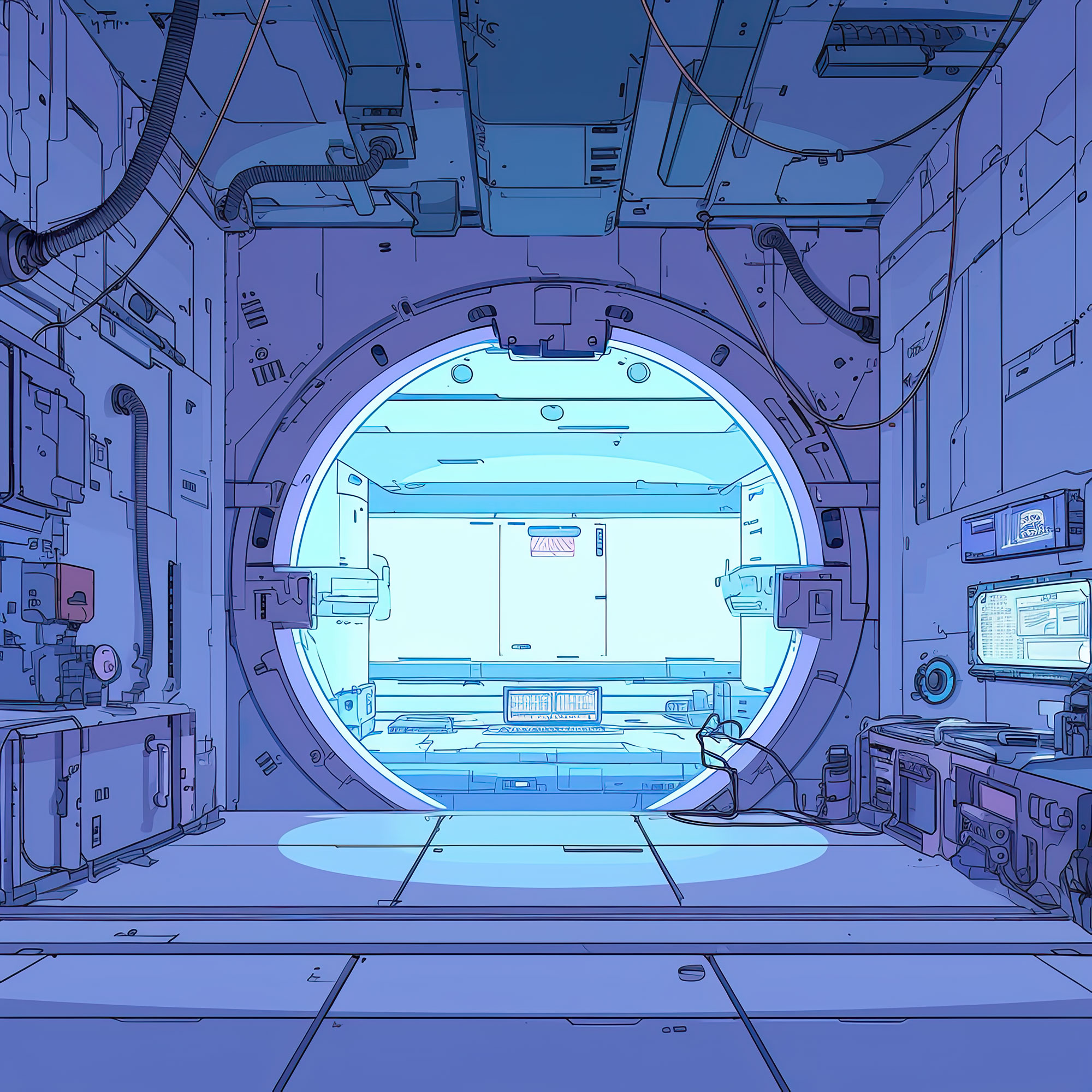 Preview for Futuristic-space-station-interior-sci-fi-backdrop-background-74d87