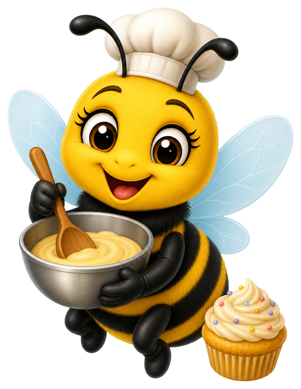 Preview for Baker Bee Sticker For Creative Projects