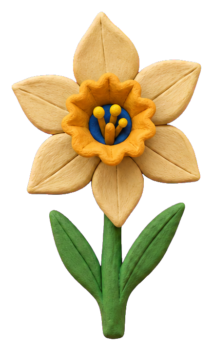 Preview for Terracotta Daffodil Sticker
