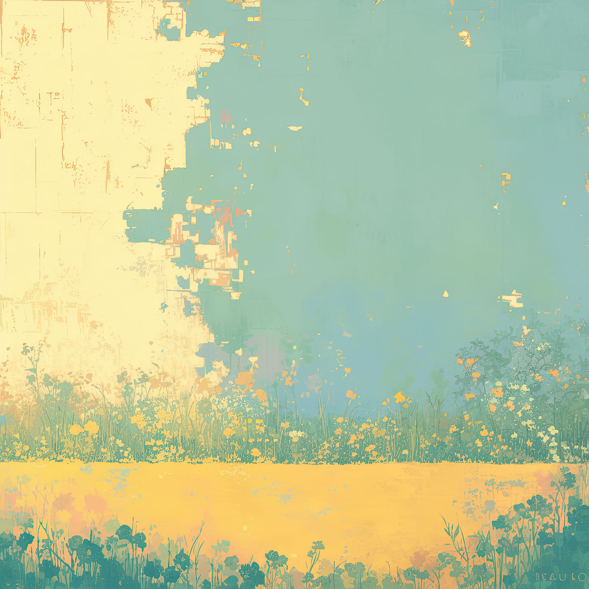 Preview for Vibrant-abstract-landscape-simple-backdrop-background-521b6