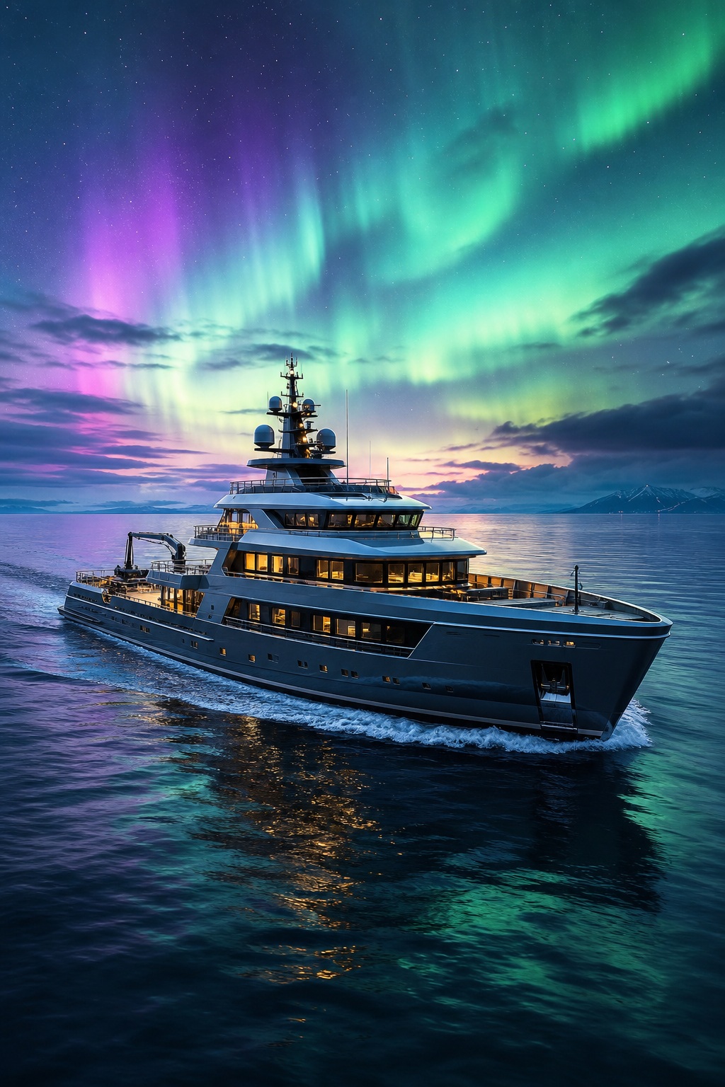Preview for Motor Yacht Aurora Stock Background