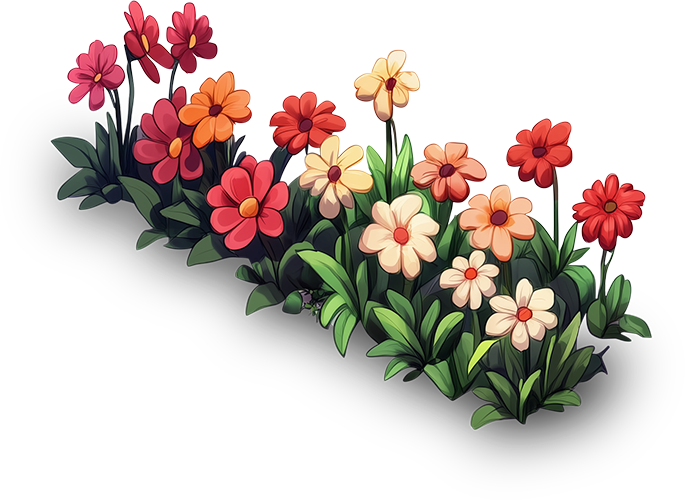 Preview for Pixel-floral-arrangement-sticker-ebfc6