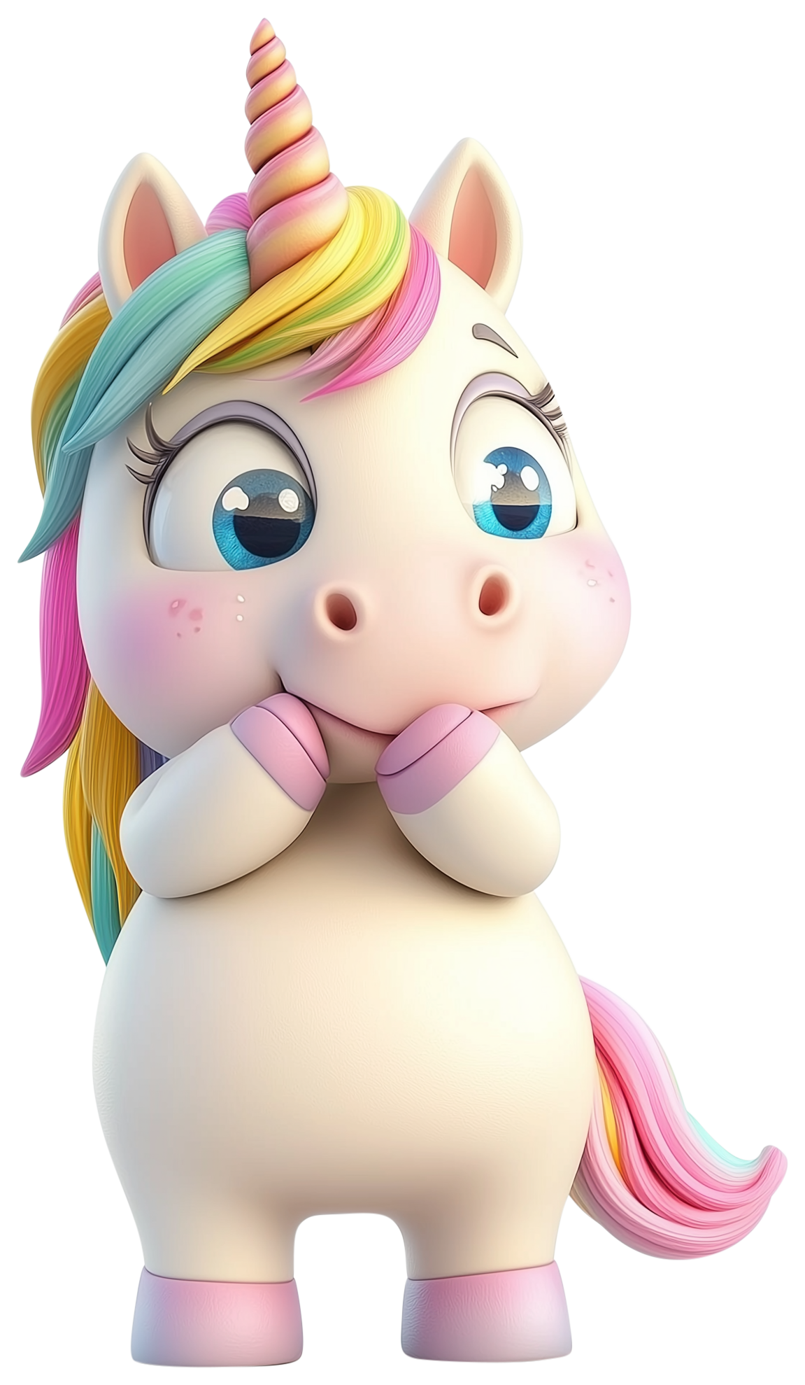 Preview for Cute Unicorn Emoji Sticker