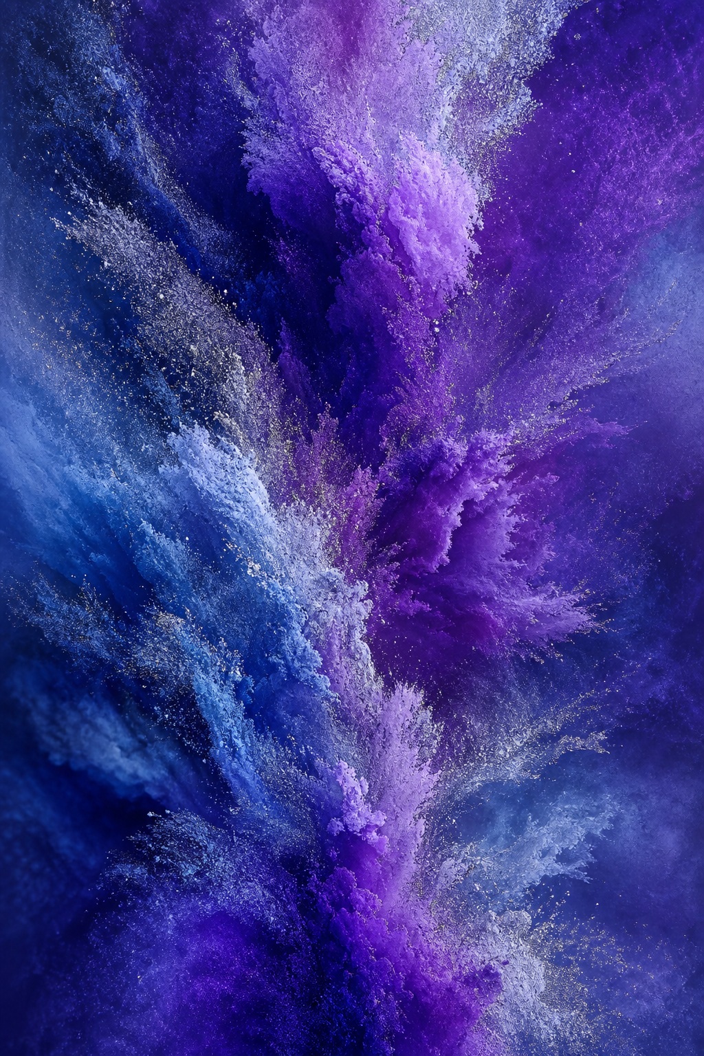 Preview for Indigo Violet Mineral Pigment Cascade Background