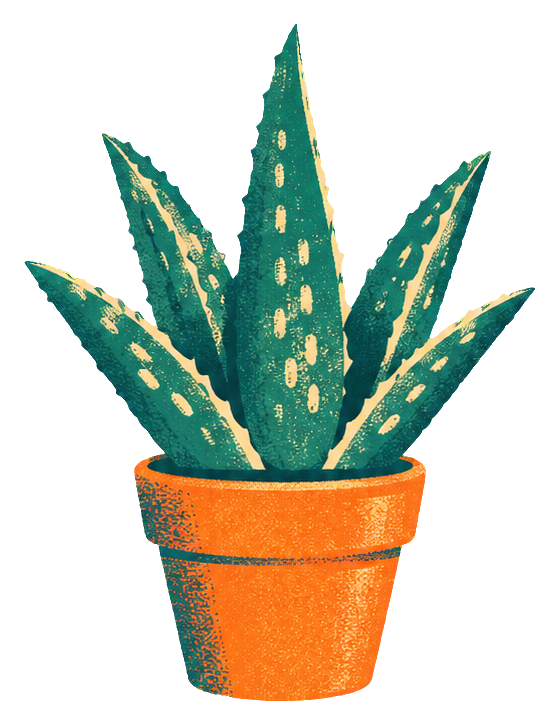 Preview for Risograph Houseplants Aloe