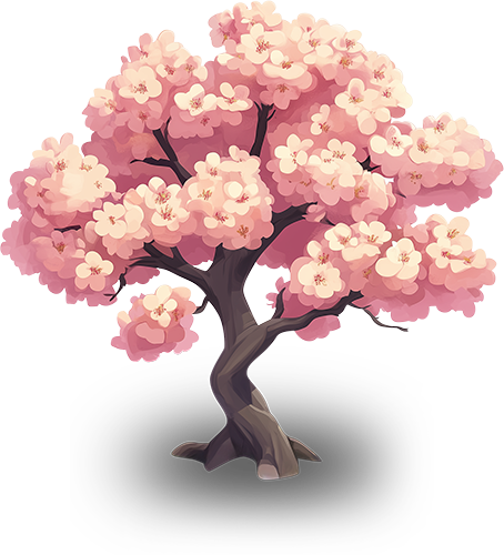 Preview for Cherry-blossom-tree-illustration-flora-sticker-67580