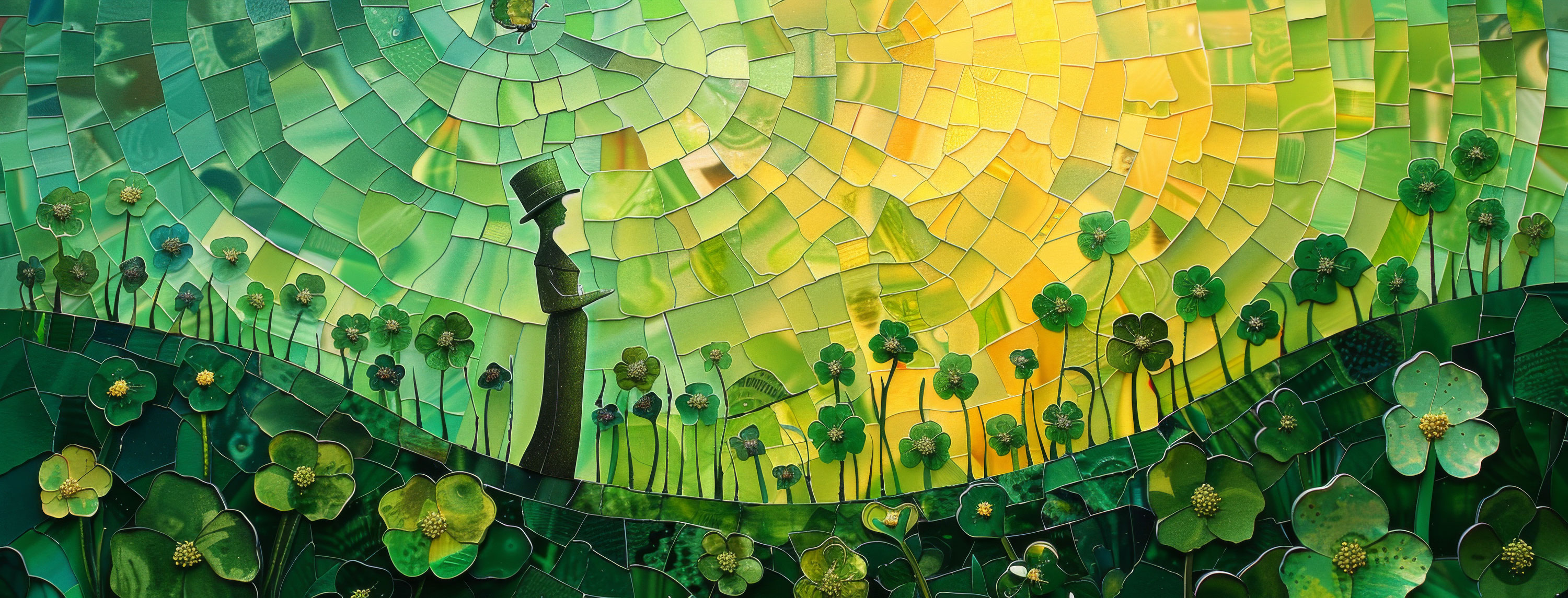 Preview for Vibrant-mosaic-artwork-st-patricks-background-869f6