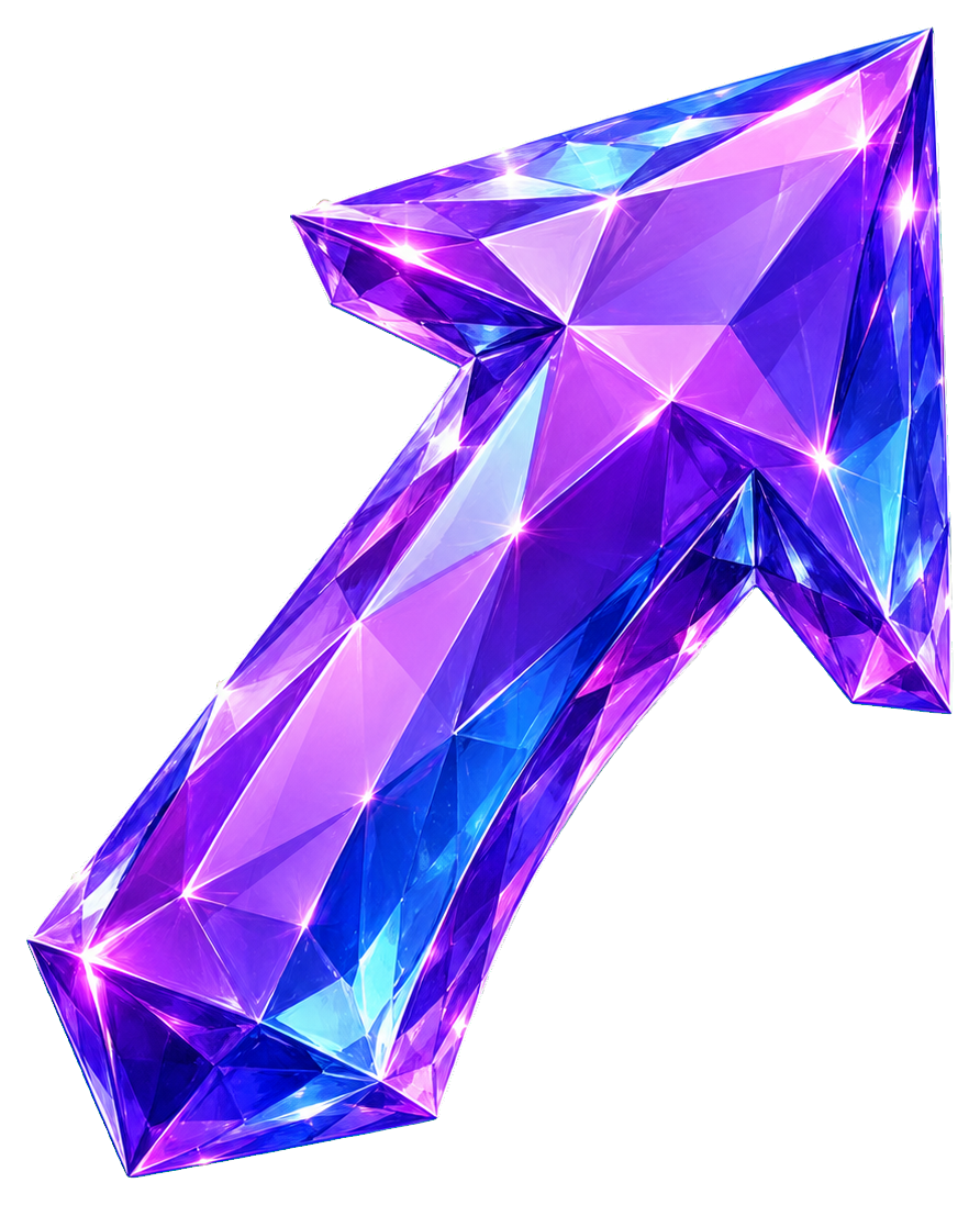 Preview for Crystal Arrow Sticker Graphic