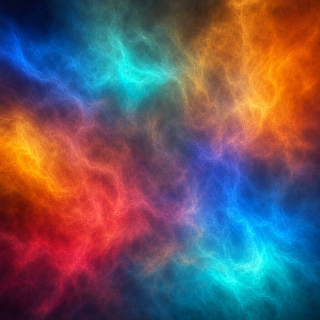 Preview for Amber Blue Edge Glow Background
