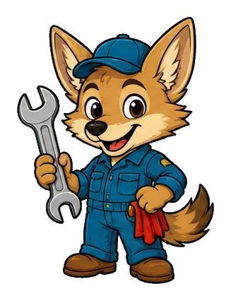 Preview for Mechanic Coyote Sticker