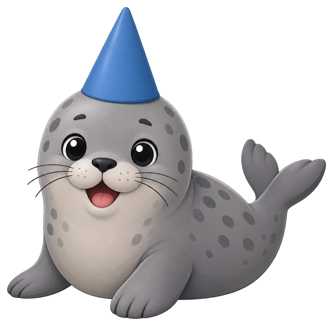 Preview for Seal Party Hat Sticker
