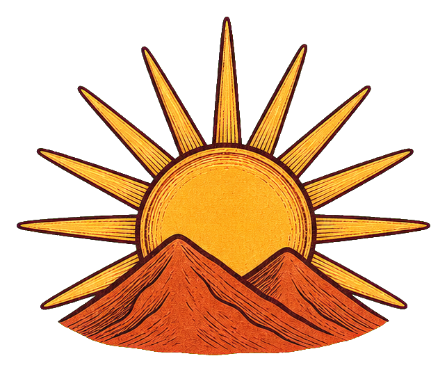 Preview for Twin Peak Marigold Sunrise Badge Sticker