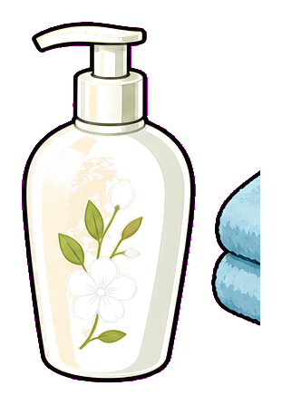 Preview for Lotion Bottle Sticker Graphic