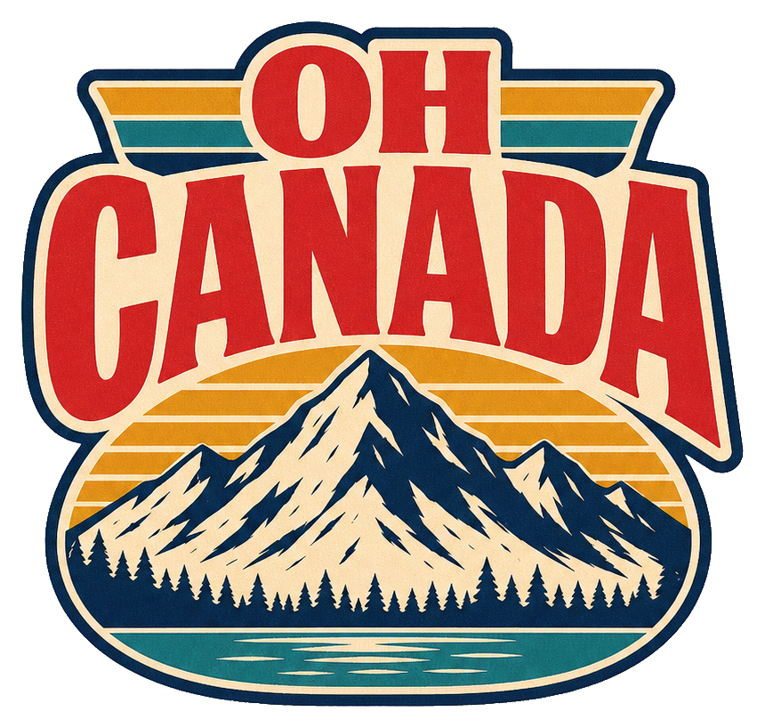 Preview for Oh Canada Mountain Sticker