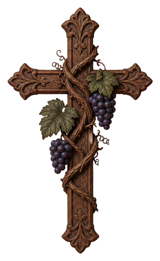 Preview for Grapevine Cross Sticker