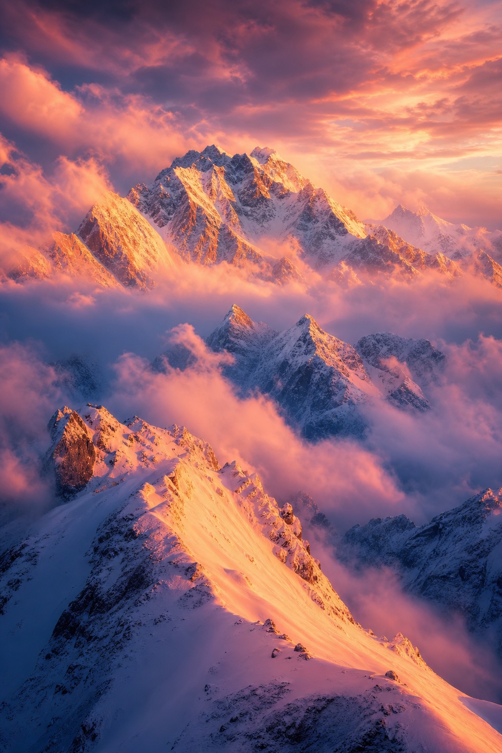 Preview for Alpine Mountain Ridge Background